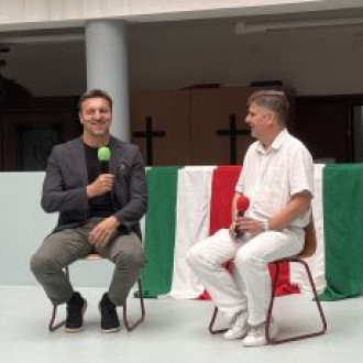 „Olimpiai bajnokként a szovjet csapatban – Kiss Gergely volt a vendégünk az '56-os megemlékezésen